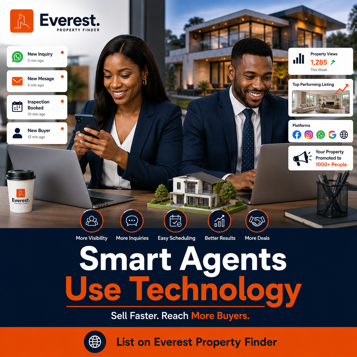 How Smart Estate Agents Use Technology to Sell Faster